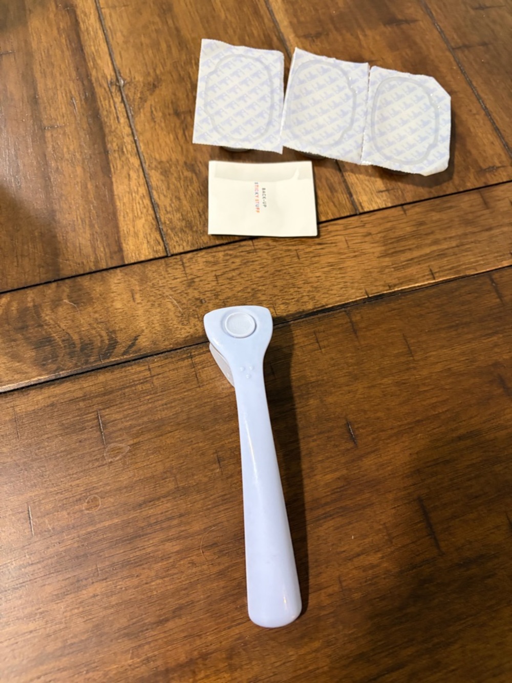 Two Billie Razor with Blades and shower holder